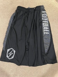 Boys Under Armour football team Shorts large black - Picture 1 of 1