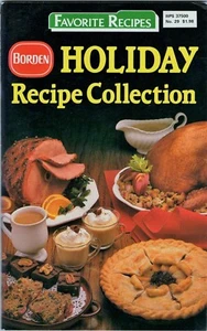 Favorite Recipes #29 Borden Holiday 185 Recipe Collection Cookbook PB 1987 - Picture 1 of 6