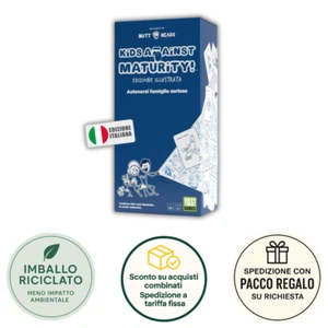 Kids Against Maturity Gioco di Carte Edizione Illustrata Yas Games 600 Carte Ita - Imagen 1 de 6
