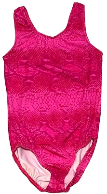 Motionwear Leotardo Body Tanque Piel de Serpiente Estampado Elastizado Nuevo Niña M 7 8 10 Foto 1 de 4