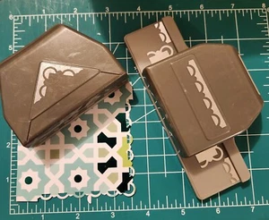 Stampin' Up! Juego de perforadores de papel Scallop Edge and CORNER. funciona muy bien! - Imagen 1 de 2