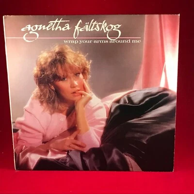 AGNETHA FÄLTSKOG Wrap Your Arms Around Me 1983 UK VINYL LP + INNER original ABBA - Image 1 of 4