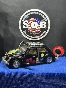 Kinsmart Friction 1967 Volkswagen Classical Beetle Black Diecast 1:32 EX Cond - Picture 1 of 9