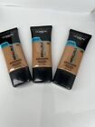 3 Pack: L'Oreal Infallible Pro-Glow Foundation Shade 210 SPF 15 Exp 08/23