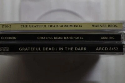 Grateful Dead CD Lot In The Dark / Aoxomoxoa / From The Mars Hotel - Image 1 of 4