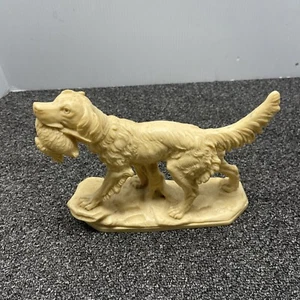 Vintage A.Santini Irish Setter Hunting Dog Sculpture Figure - Picture 1 of 22