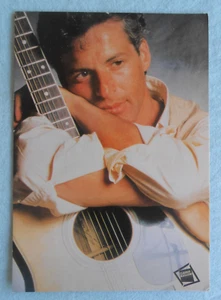 CLAUDIO BAGLIONI OFFICIAL POSTCARD / CARTOLINA ORIGINALE /musica italiana/rock - Imagen 1 de 2