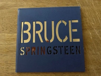 Bruce Springsteen Human Touch" 3 song CD sampler - DIE CUT Cardboard sleeve - Image 1 of 2