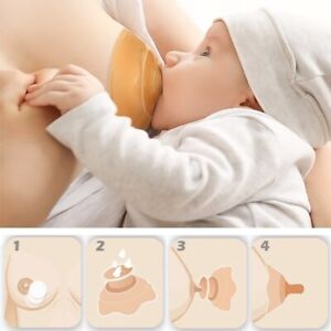 Silicone Nipple Sucker Protector Breastfeeding Mother Protection 2 Way Suction