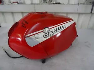 E. Cagiva Alazzurra 650 Ducati Pantah Benzintank rot Kraftstofftank tank - Bild 1 von 9