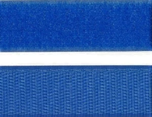VELCRO® Sew On - Hook & Loop Tape - 1mt X 25mm - Royal Blue - Genuine Brand - Picture 1 of 1