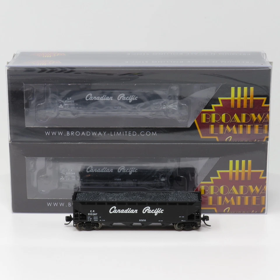 Juego de tolva de carbón Broadway Limited 7435 Canadian Pacific ARA coche de carga Foto 1 de 1