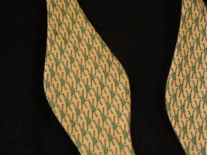NWT Peter Blair Bowtie Yellow Jockey Helmet Pattern Adjustable *Equestrian Theme - Picture 1 of 3