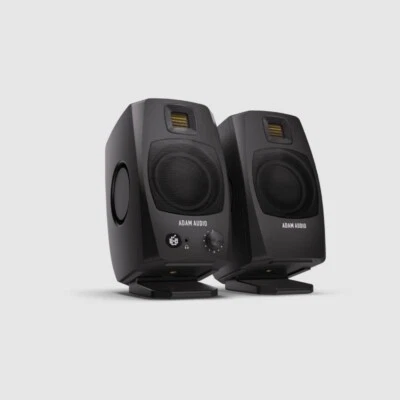 Adam Audio D3V Desktop Near field Studio Monitor (pair) -Black - Image 1 of 4