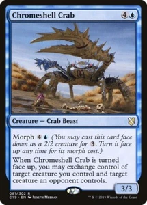 MTG - C19 - Chromeshell Crab Near Mint #81 - Imagen 1 de 1