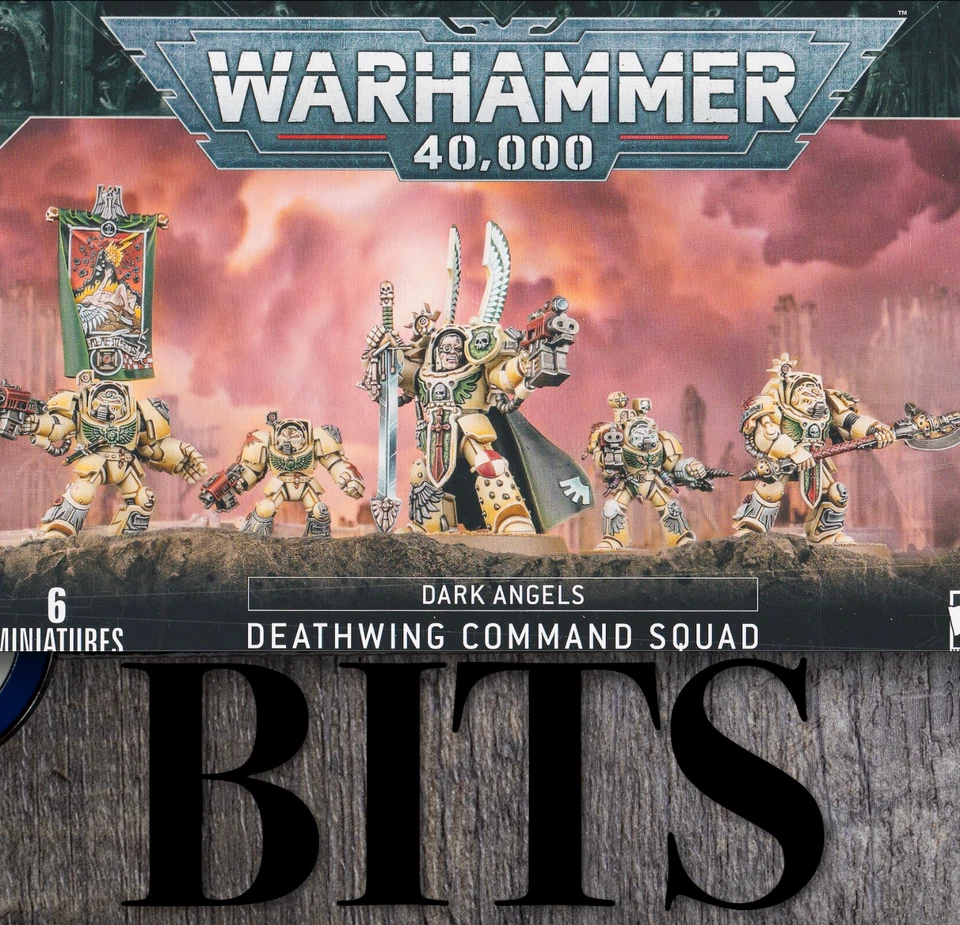 Warhammer 40K Herejía Marina Ángeles Oscuros DEATHWING COMANDO ESCUADRÓN CABALLEROS Bit Lion Foto 1 de 1