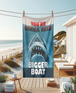 Jaws Strandtuch You Are Gonna Need A Bigger Boat - Bild 1 von 1