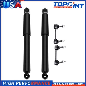 4pc Rear Shocks Absorbers Assembly w/Sway Bar Links For 1994-2004 Ford Mustang - Picture 1 of 9