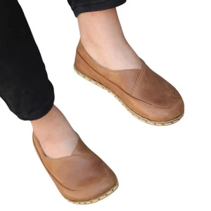 Barefoot Earthing Shoes Grounding Shoes Women Handmade - Picture 1 of 10