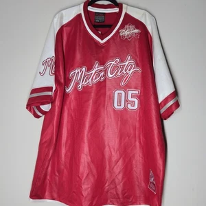 FUBU City Series Collection Motor City Detroit 05 Trikot Gr. XXXL Rot Vintage - Bild 1 von 9