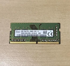 Hynix 8GB DDR4 2666 MHz PC4-21300 1Rx8 SODIMM Laptop Memory RAM HMA81GS6JJR8N-VK - Picture 1 of 2
