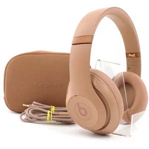 BEATS STUDIO PRO X KIM KARDASHIAN – BLUETOOTH NOISE CANCELLING HEADPHONES DUNE - Picture 1 of 9