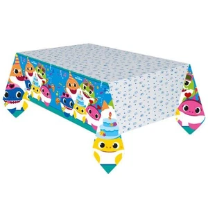 Baby Shark Paper Party Tablecloth Paper 120x180 cm - Picture 1 of 1