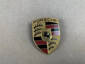 2003-2010 Porsche Cayenne Front Bumper Emblem Badge Crest - Bild 1 von 11