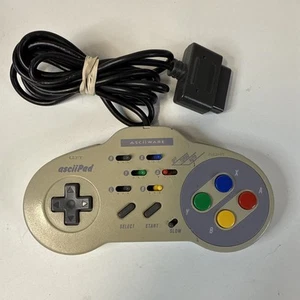Asciiware 4900E SNES Controller Ascii Pad NICHT GETESTET - Bild 1 von 3