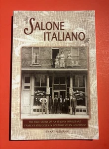 Salone Italiano SIGNED by Kay Niemann, Italian Immigrant Family's Struggles PB - Bild 1 von 13