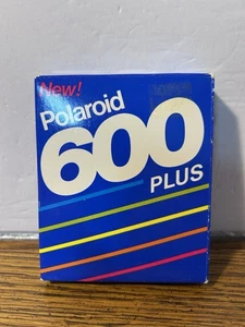 Vintage Polaroid 600 Plus Film New Sealed Exp 08/89 Made In USA - Picture 1 of 5