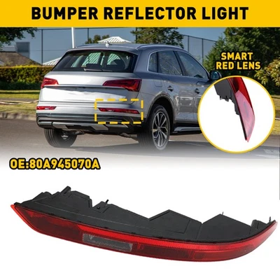 右乘客后保险杠灯下尾刹车灯适用于奥迪 Q5 2018-21 EOA — 第 1/4 张图片