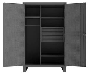 Durham HDWCP2448784M95, Gabinete Calibre 12 con Cajones y Estantes, 48" x 24" x 78" Foto 1 de 1