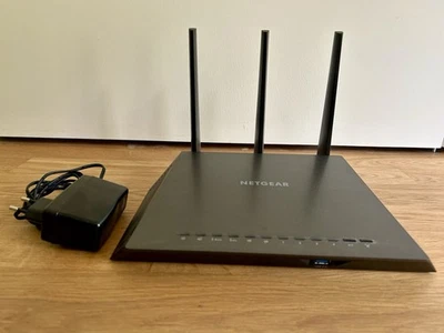 Netgear Nighthawk R7000-100PES AC1900 WLAN Router DD-WRT (VPN, 2.4ghz + 5ghz) - Bild 1 von 3
