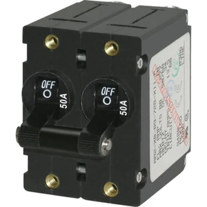 BLUE SEA 7241 CIRCUIT BREAKER AA2 50A BLACK - Picture 1 of 1
