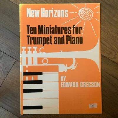 Ten Minatures for Trumpet & Piano by New Horizons + Piano Accompaniment - Image 1 of 4