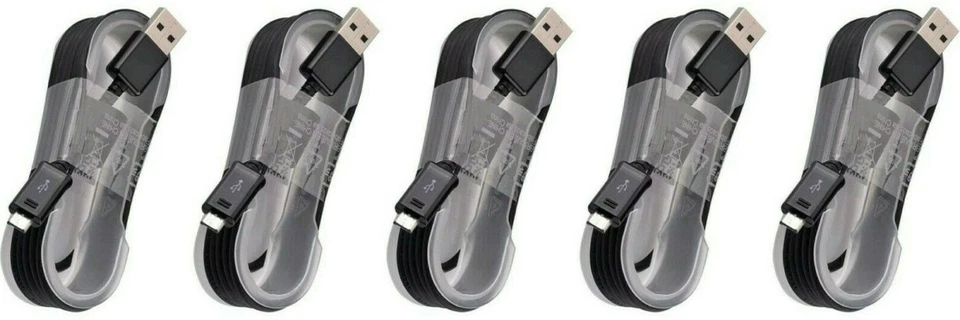 20 Pack OEM Micro USB Cable 5FT Fast Charger for Samsung Galaxy Note 4 5 S6 S7 - Image 1 of 2