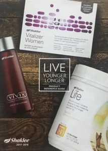 Shaklee 2017-2018 Product Guide Live Younger Longer Healthy Nutrition Smartheart - Picture 1 of 12