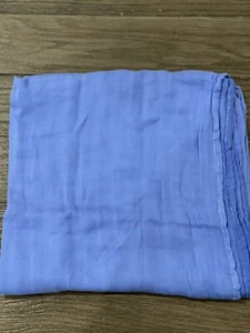 Organic Baby Blanket- Blue - Picture 1 of 5
