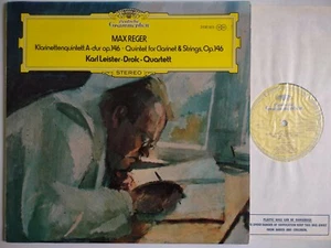 DROLC Qt & KARL LEISTER PLAY MAX REGER CLARINET QUINTET DG 2530 303 - Picture 1 of 4