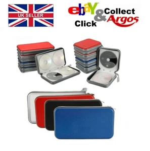 80 CD DVD Carry Case Cover Disc Storage Holder CD Sleeve Wallet Album Hard Box - Picture 1 of 49