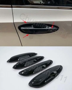 Full Set Door Handle Bowl Cover Trim for 18-21 Lexus ES300h ES350 fiber S/y 12PS - Picture 1 of 9