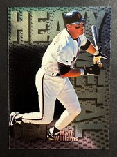 Matt Williams 1996 Metal Universe Heavy Metal Insert San Francisco Giants #10