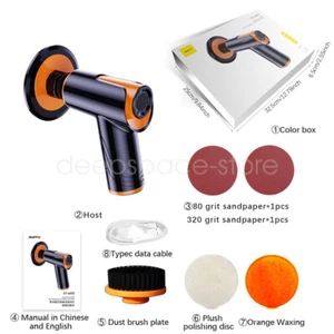 100W Cordless Car Buffer Polisher Portable Polishing Waxer Machine Tool Kit C - Picture 1 of 15
