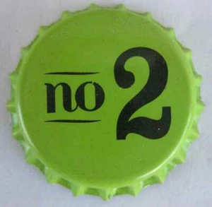 NO 2, GREEN GECKO unused Beer CROWN Bottle CAP, Hatherwood Craft, UNITED KINGDOM - Picture 1 of 3