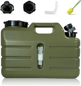 3 Gallon Water Container with Spigot, Portable Camping Water Jug, BPA Free Water - Picture 1 of 7