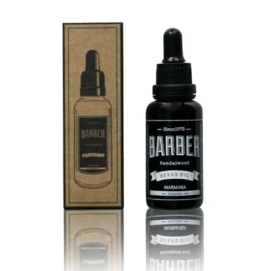 ( 430€ / 1L ) Marmara Barber Beard Oil 30ml Bart Öl Extra Glanz