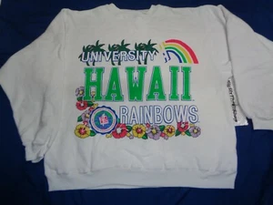 University Of Hawaii UH Rainbows Warriors Galt Sand Sweatshirt Size Medium - Picture 1 of 2