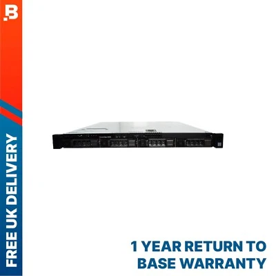 Dell PowerEdge R430 2 x 20 Core 2.20GHz E5-2698 V4 64GB 4 x 4TB 7.2K SAS H330 - Image 1 of 4