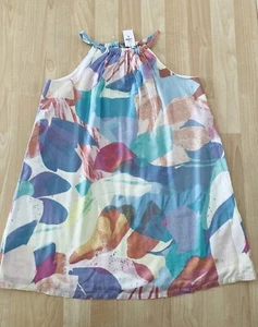 Gap Kids M 8 Girls Water Color Floral Halter Dress NWT Medium - Picture 1 of 1